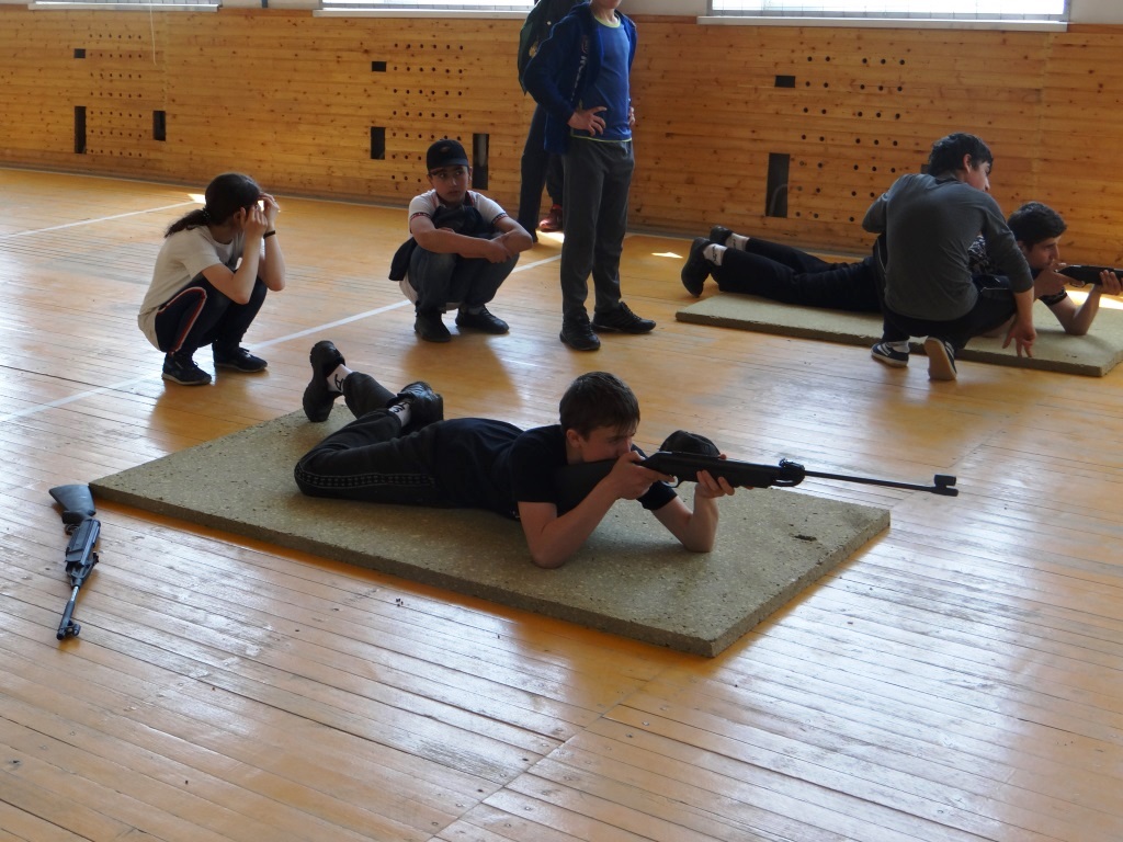 Военно спортивные игры в школе